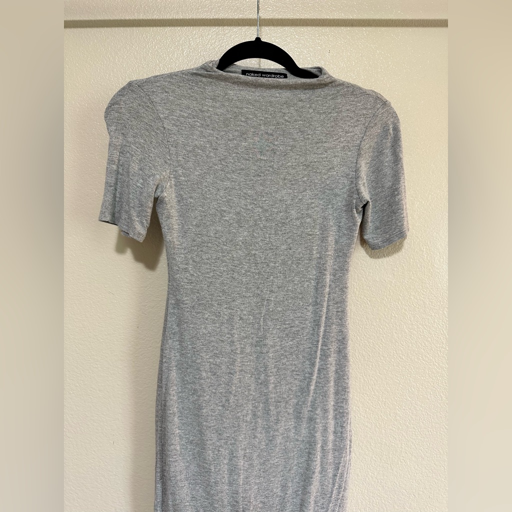Nakedwardrobe Dress - Grey